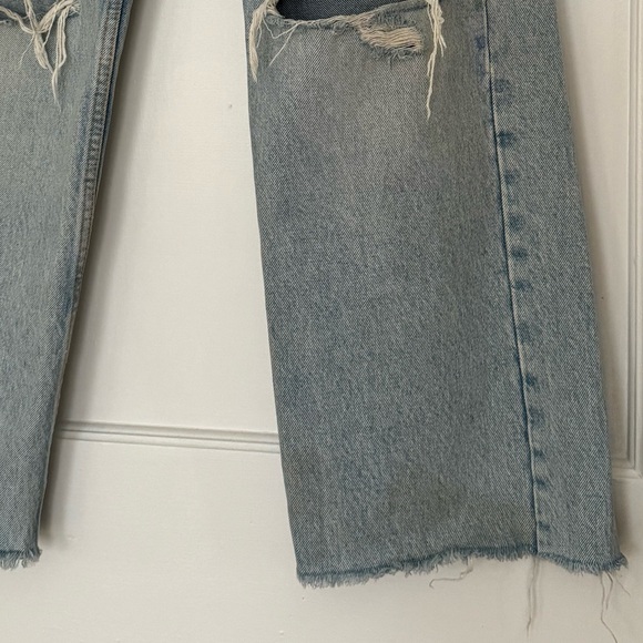 Zara Blogger Fave Wide Leg High Waisted Jeans sku 6045 - Picture 8 of 8